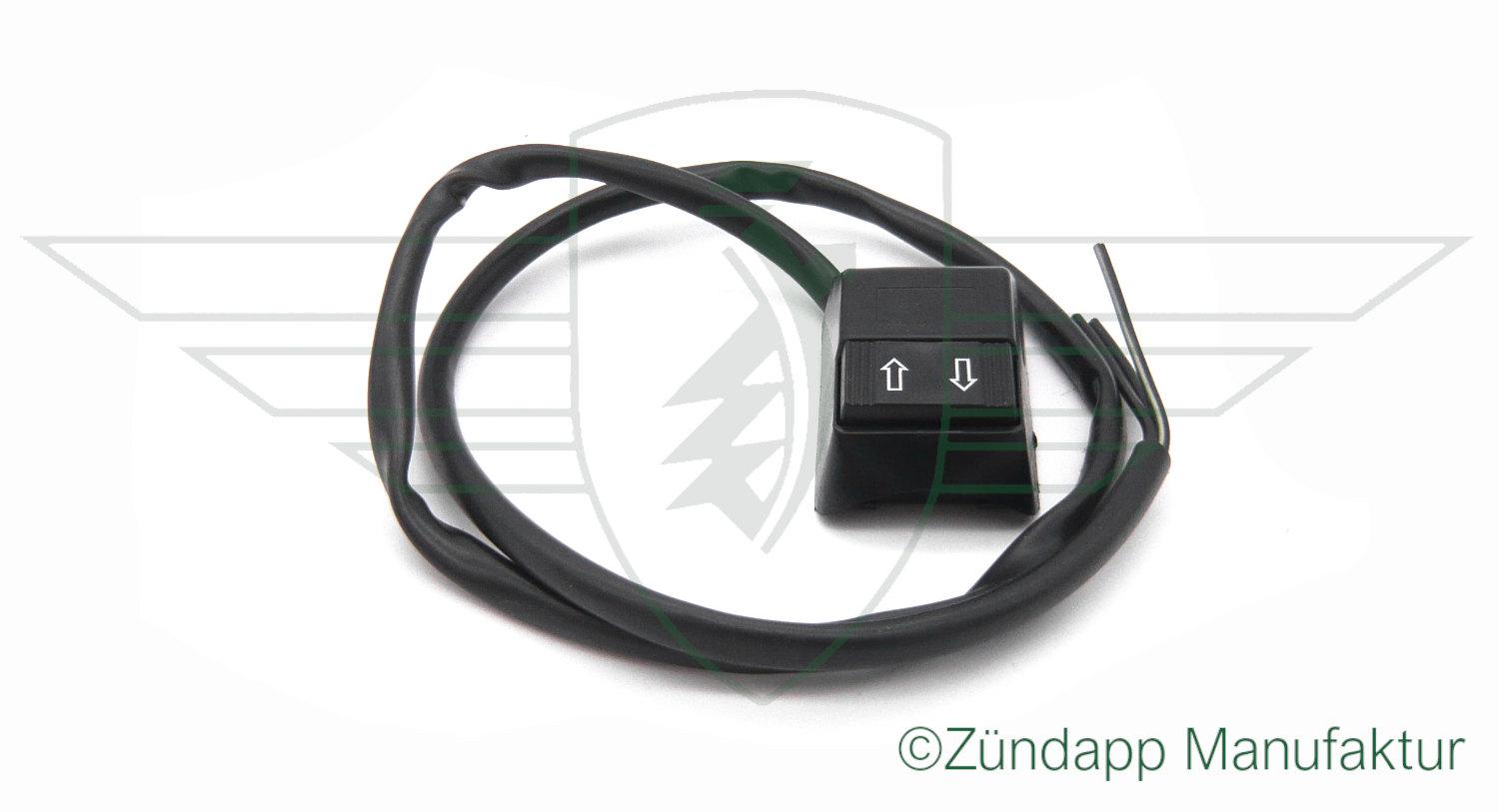 Blinker switch with cable